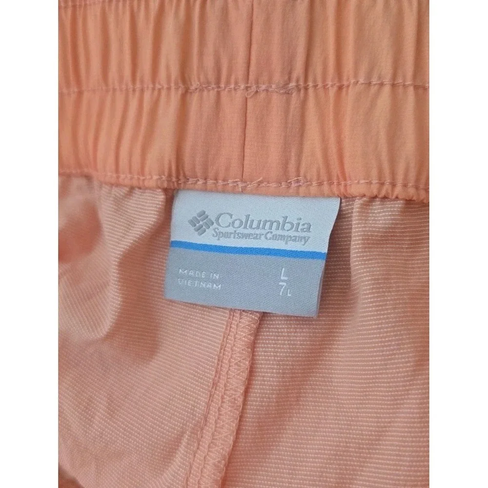 Columbia Omni-Shield Bright Orange Lightweight Shorts New Size Large